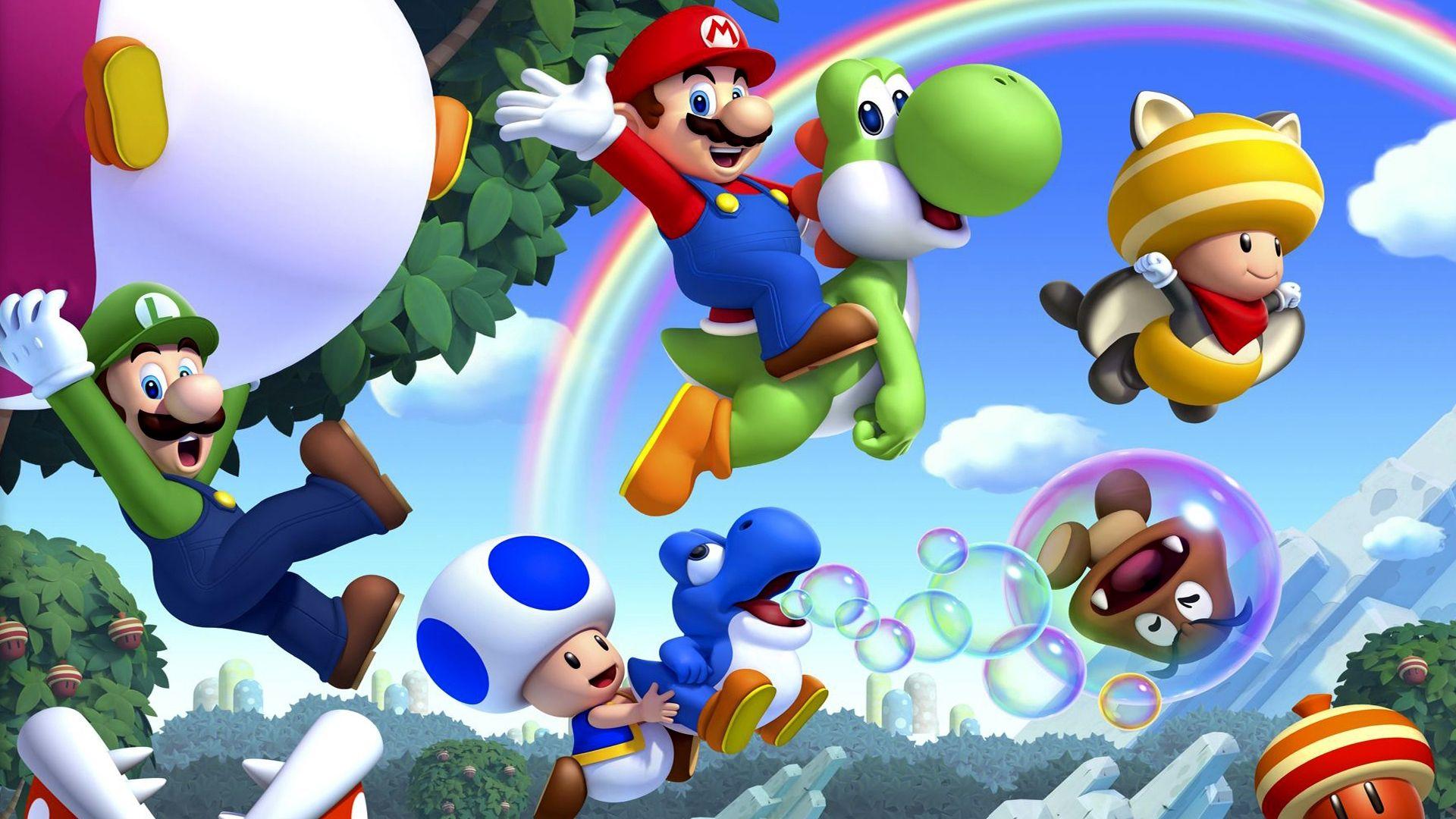 Download wallpapers super mario, nintendo, wii u, mario hd