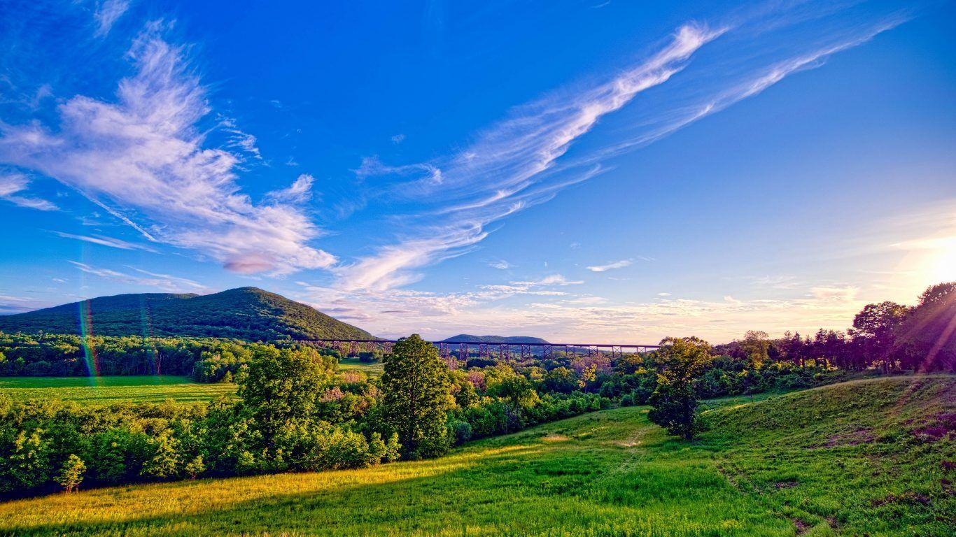 Field: Pennsylvania Field Green Beautiful Corn HD Wallpapers HD 16