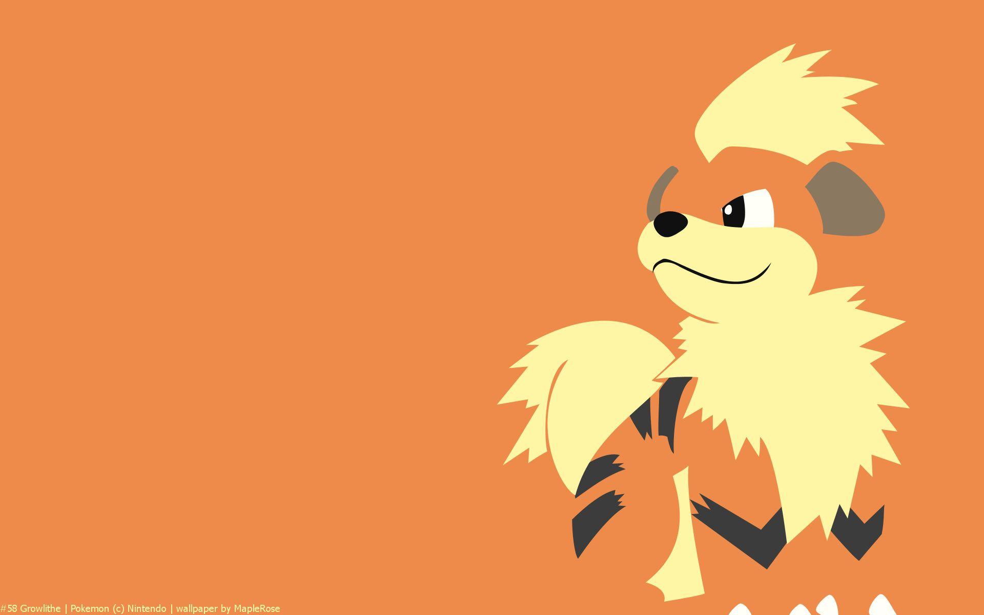 Growlithe Pokemon HD Wallpapers