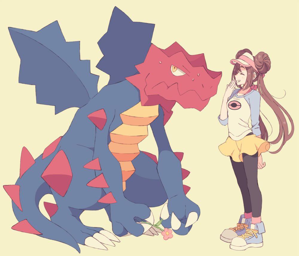 Rosa and Druddigon