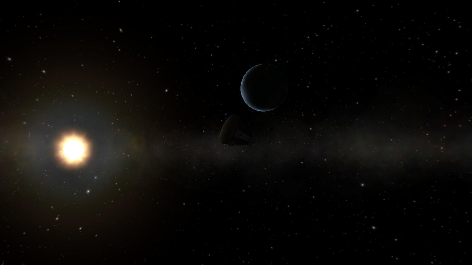 Jebediath Kerban is an extremely elliptical Orbit around Kerman. Can