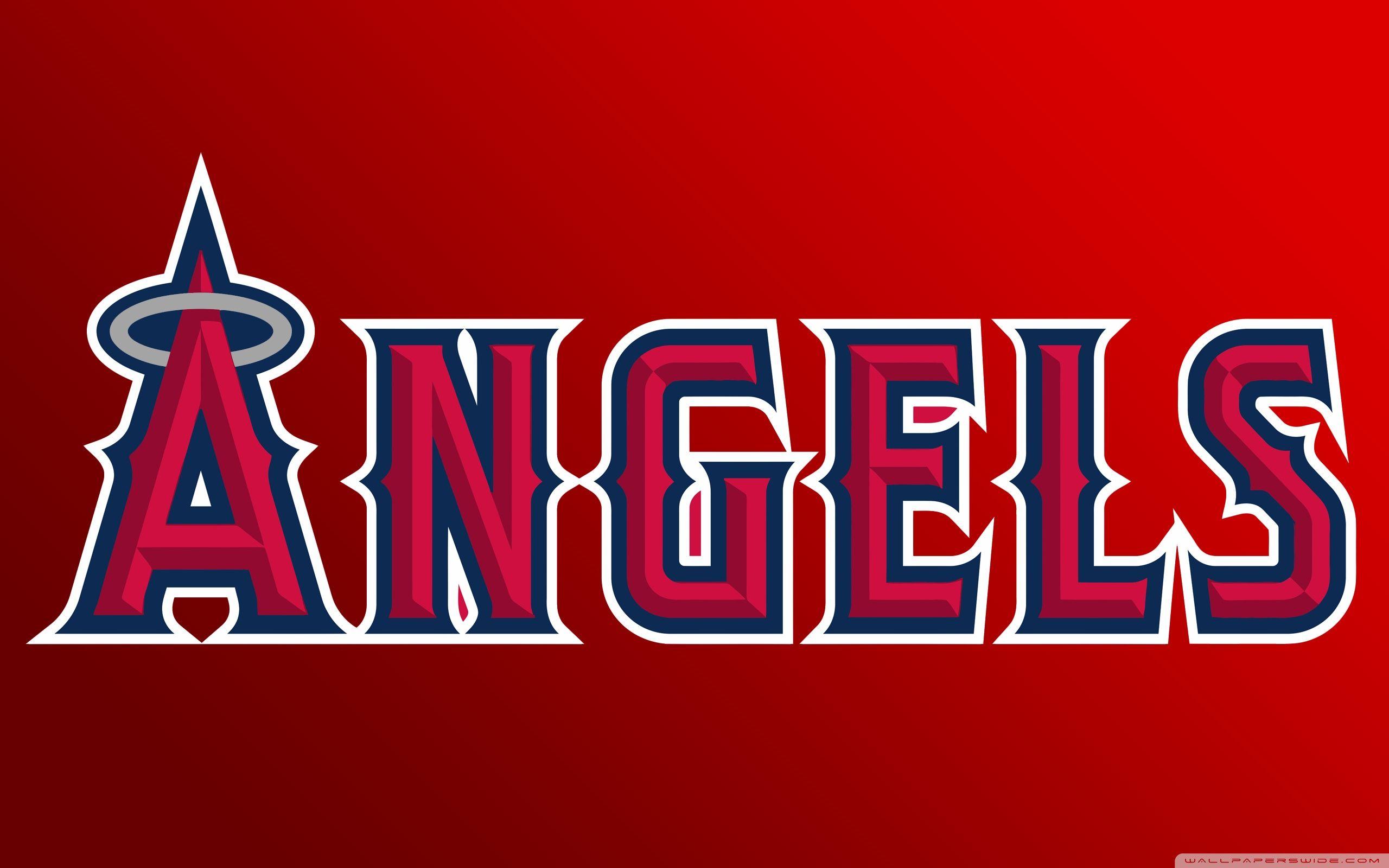 Los Angeles Angels Of Anaheim Logo Baseball ❤ 4K HD Desktop