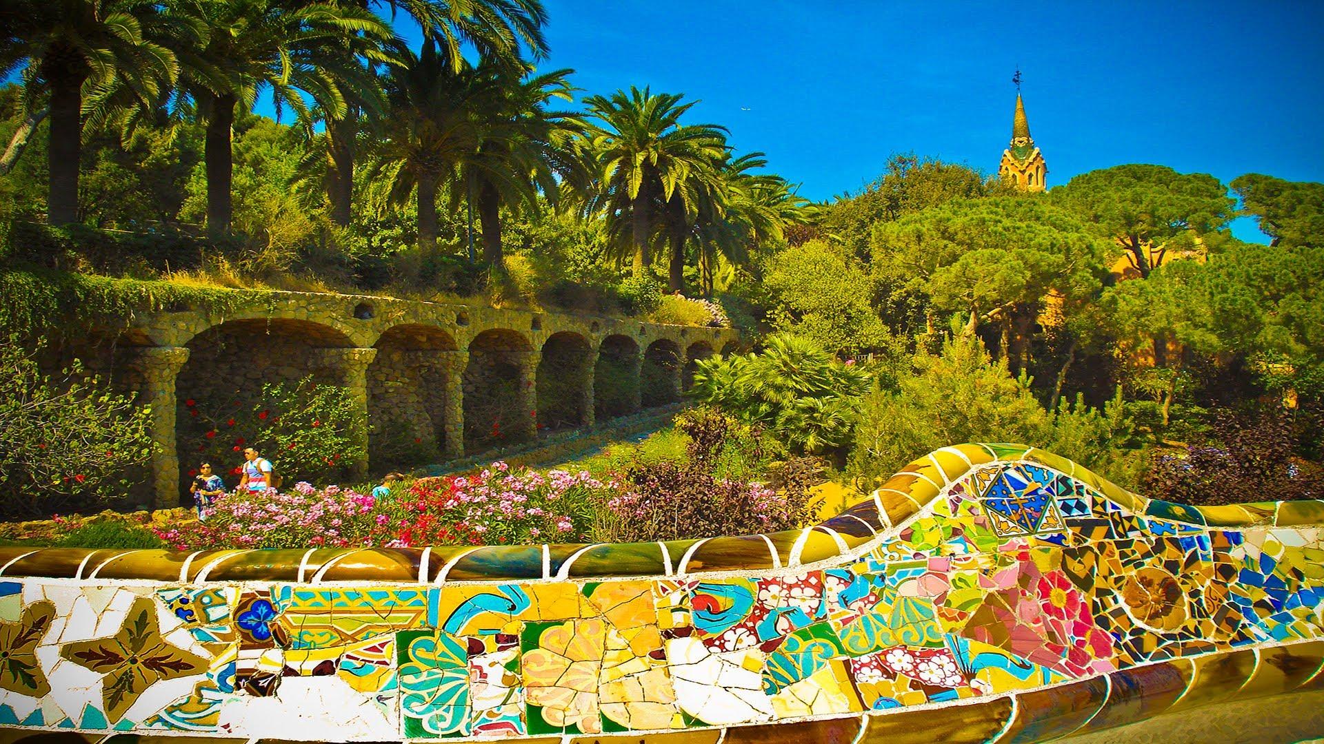 Park Güell, bank Jada Merritt, RE.93