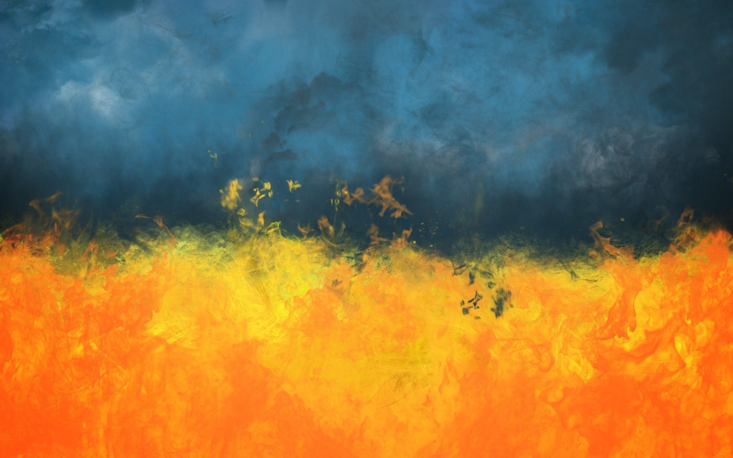 fire, Abstract, Painting, Smoke, Ukraine Wallpapers HD / Desktop