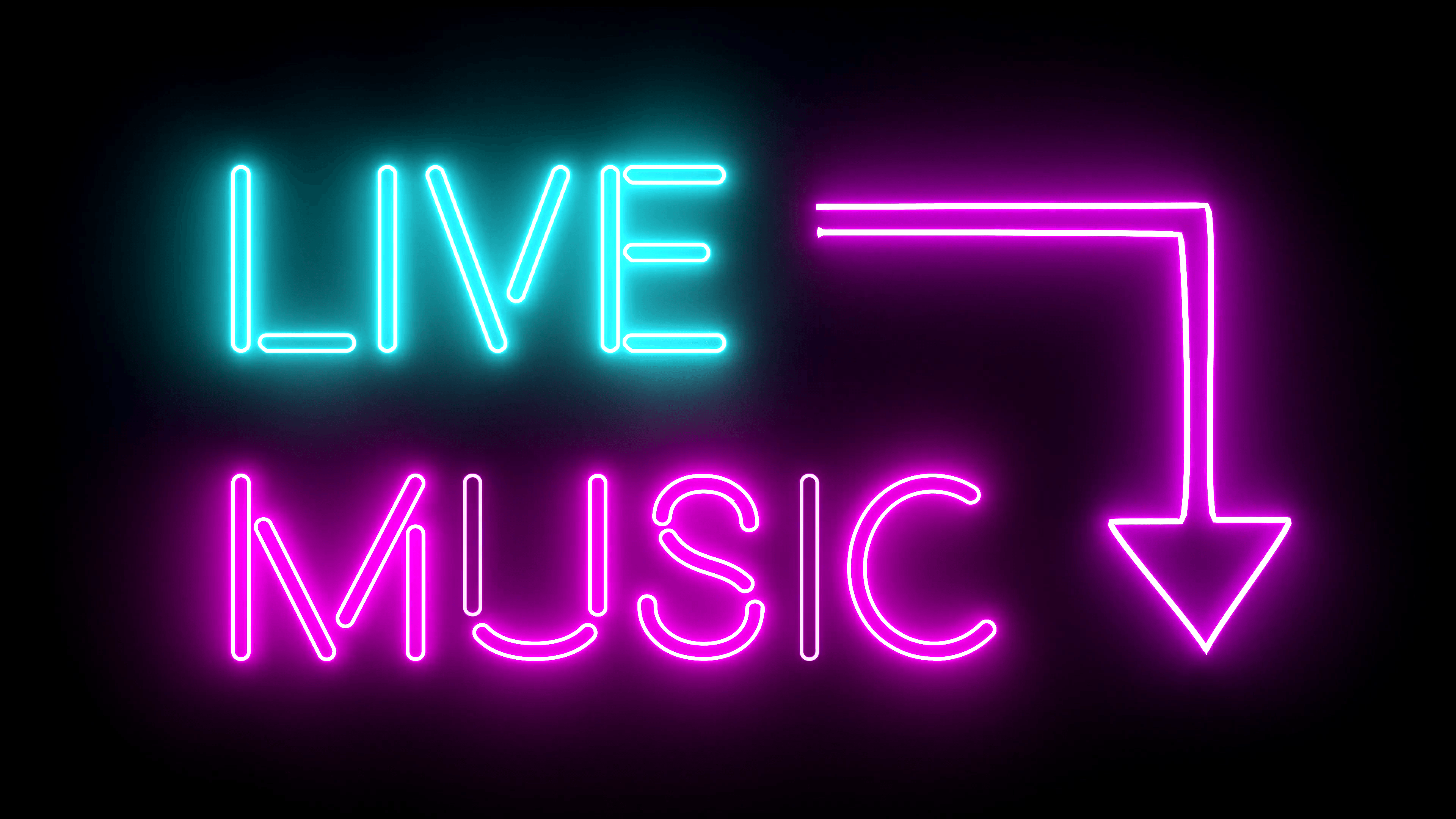 Neon Lights Music Wallpapers Widescreen