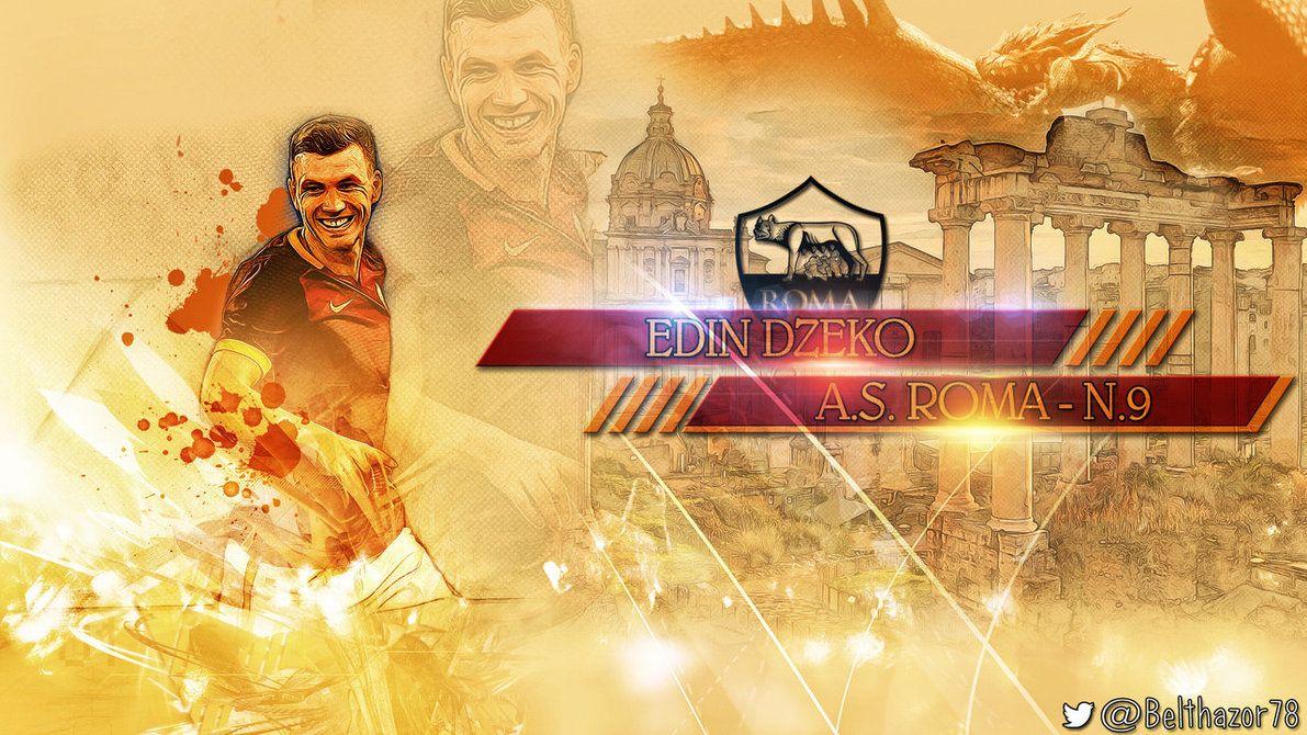 Edin Dzeko the Bosnian Dragon Wallpapers by Belthazor78