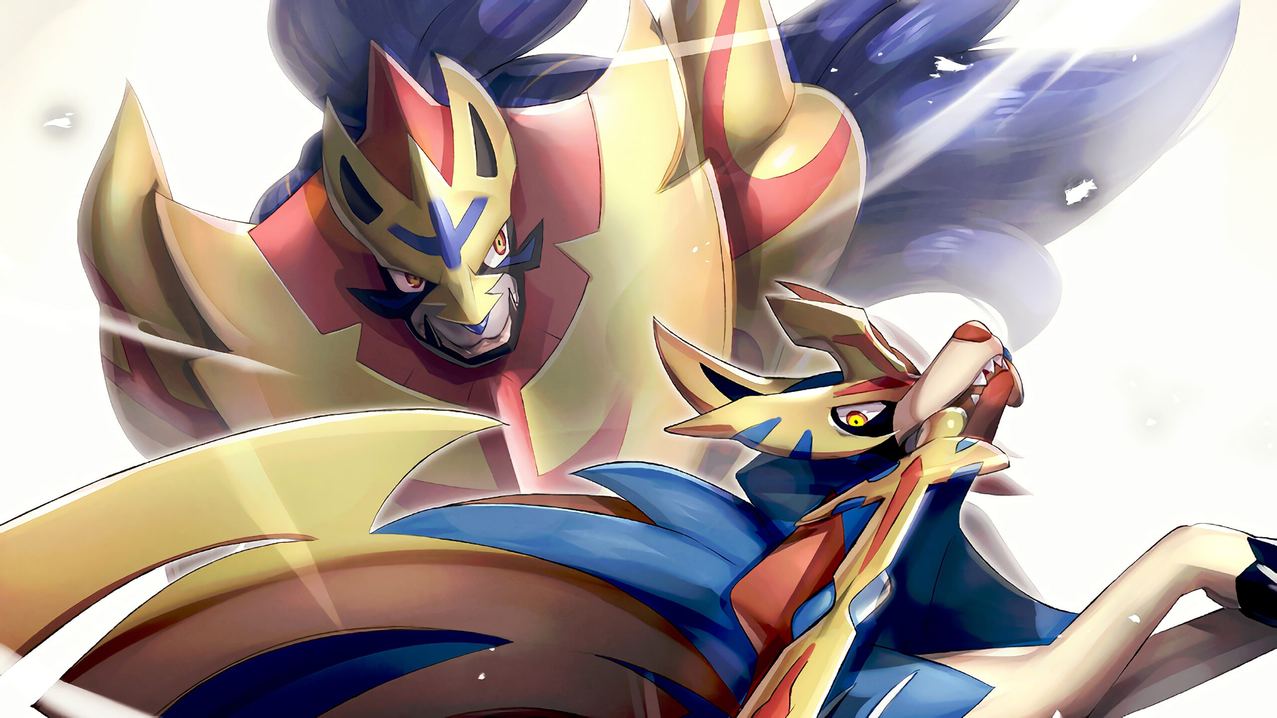 Zacian and Zamazenta Pokemon Sword and Shield 4K Wallpapers