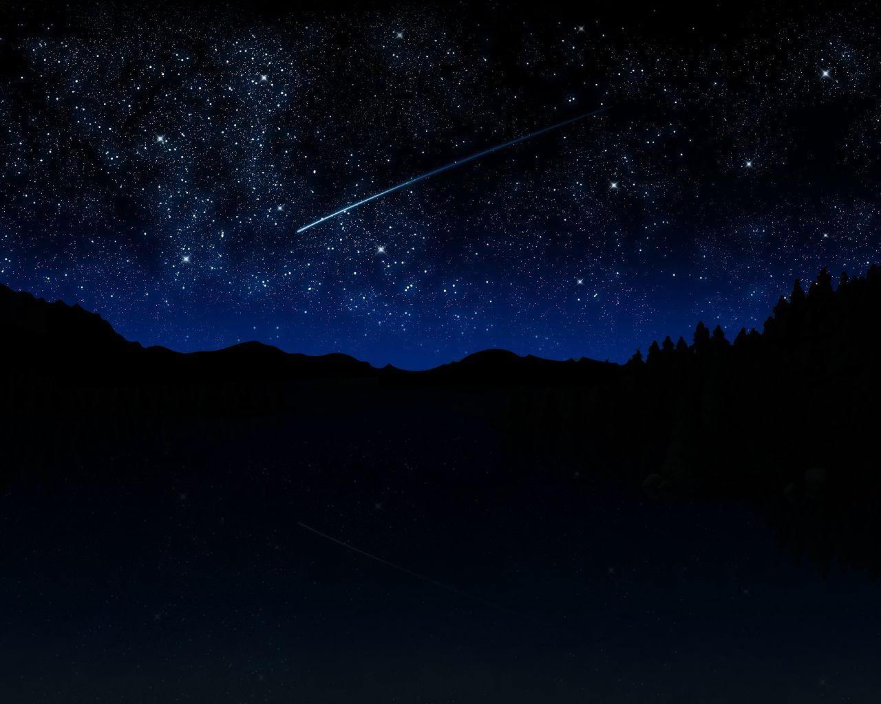 Wallpapers For > Real Night Sky Stars Wallpapers