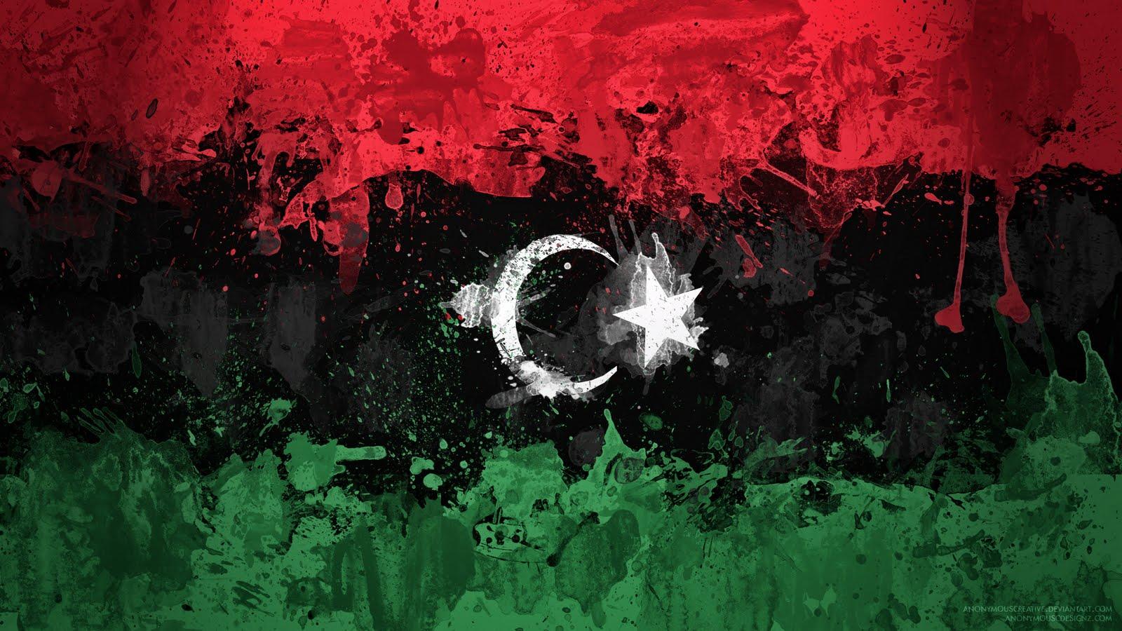 Flag Of Libya Wallpapers and Backgrounds Image