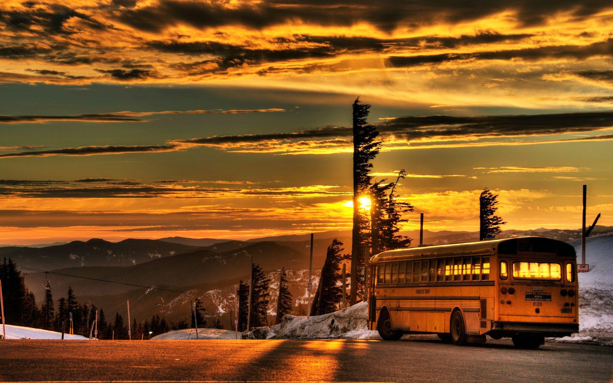 Schoolbus Wallpapers HD