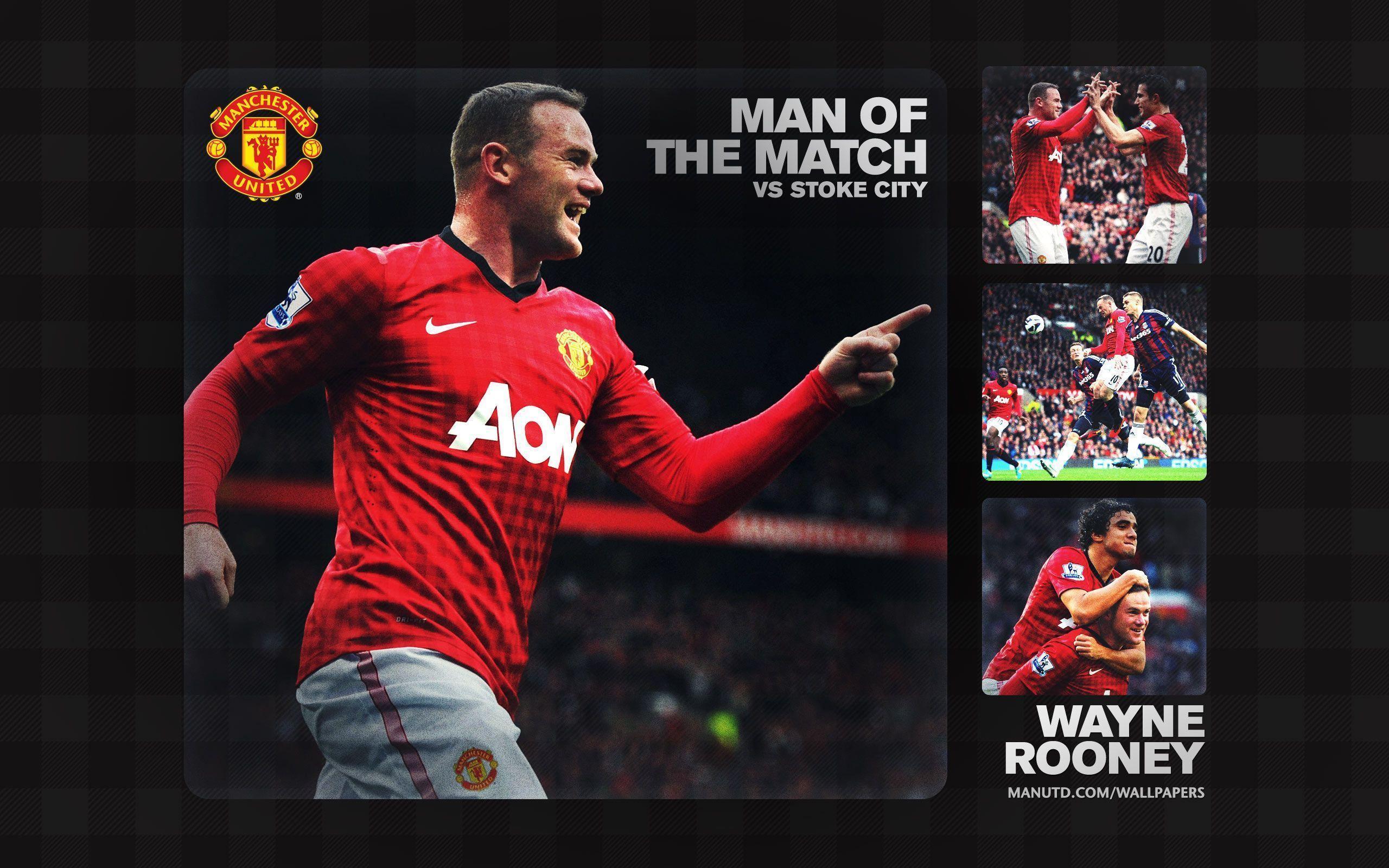 Wayne Rooney Manchester United 2013 HD Wallpapers and Pictures