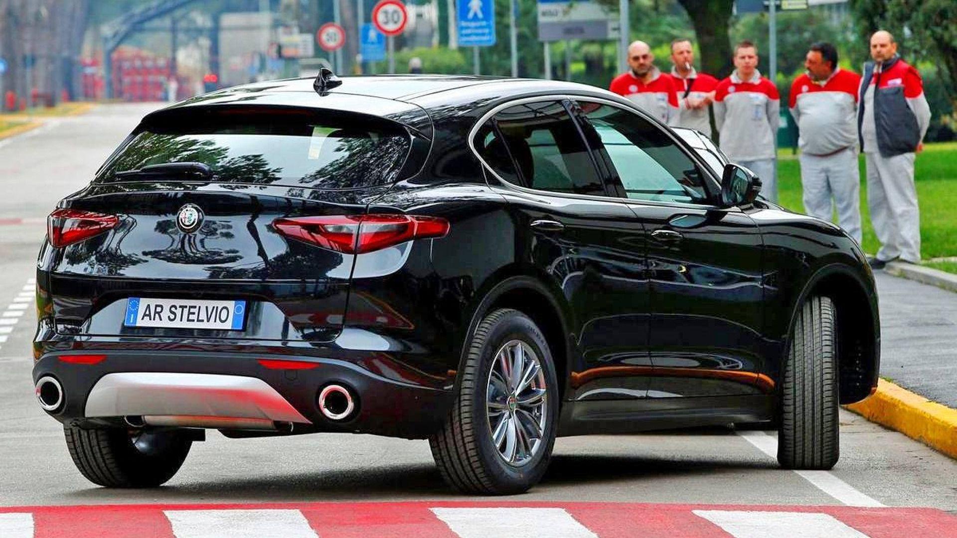 image with the regular Alfa Romeo Stelvio emerge