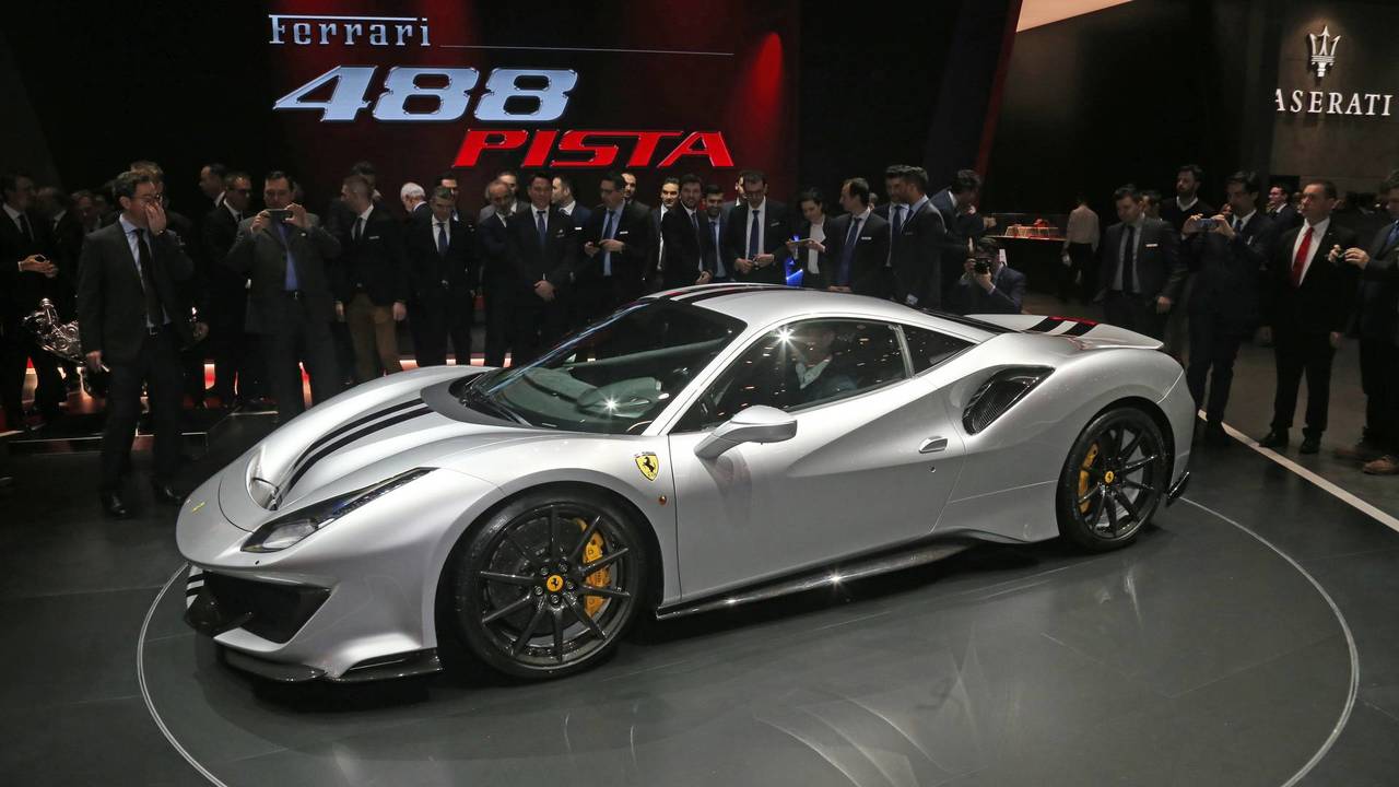 Ferrari 488 Pista at the Geneva motor show