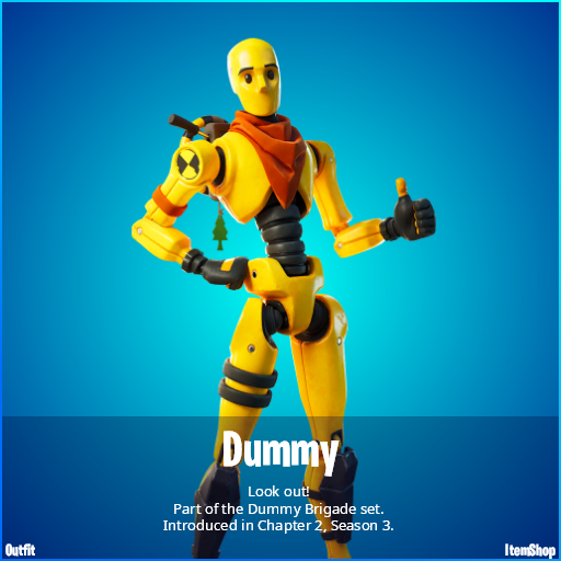 Dummy Fortnite wallpapers