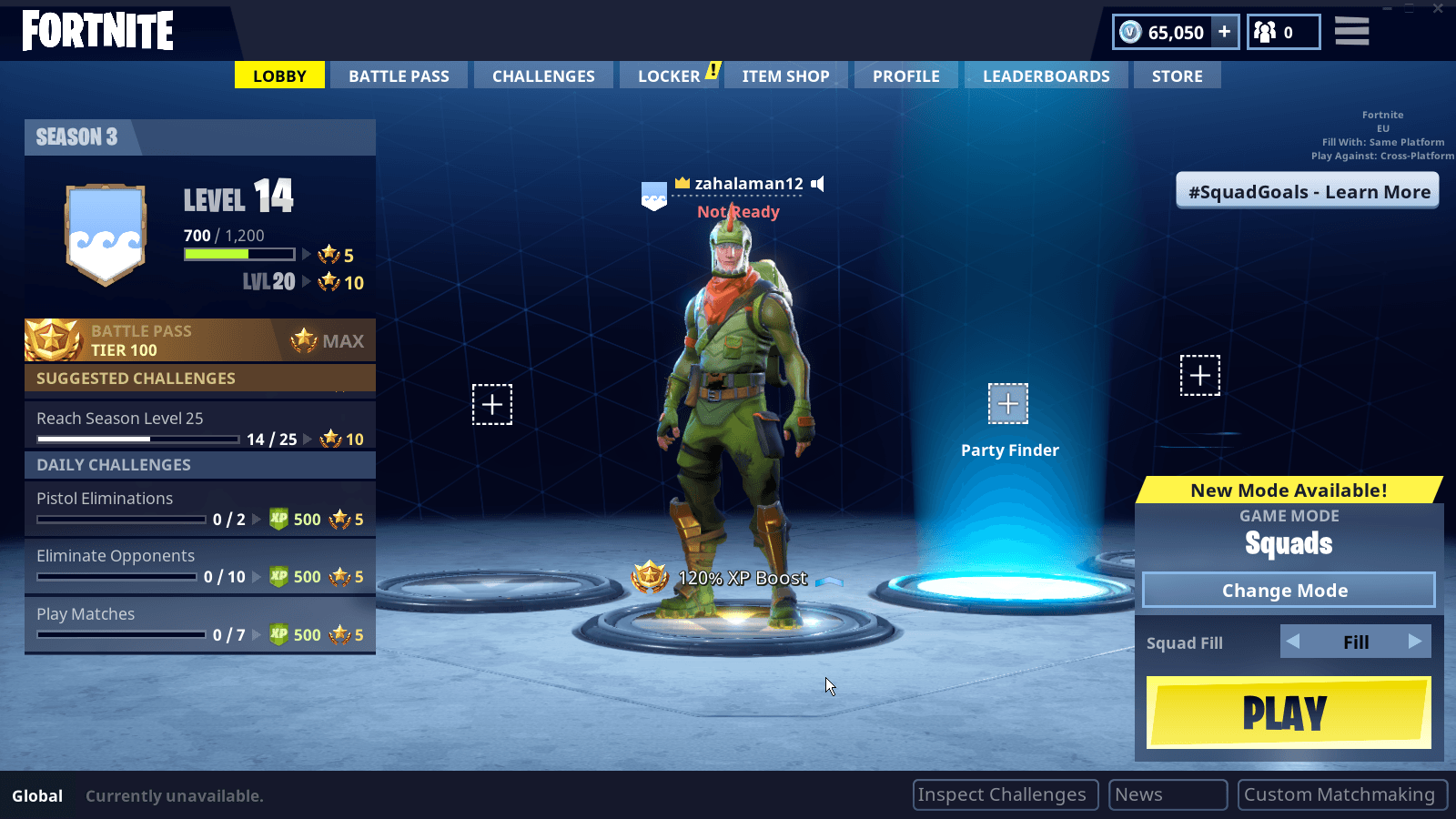 Selling Account Fortnite Account 65,000 V