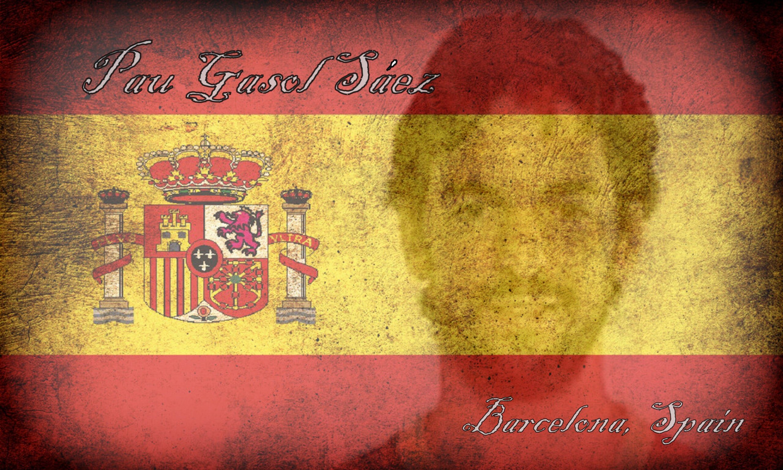 Pau Gasol/Spanish Flag wallpapers @Hannah Mestel Mestel Kishimoto