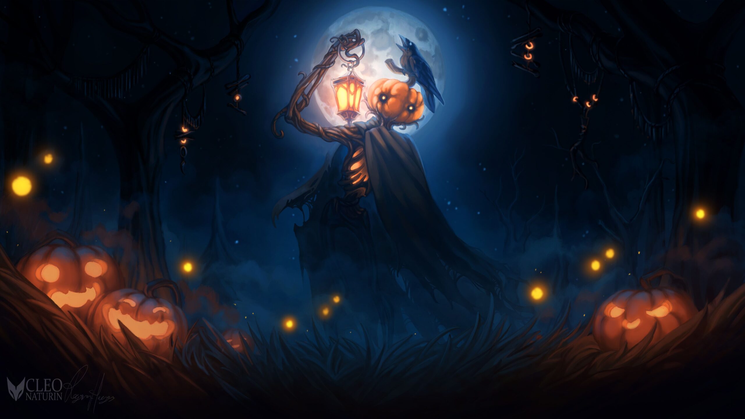 Halloween 2018 Digital Art 4k Laptop HD HD 4k Wallpapers, Image, Backgrounds, Photos and Pictures