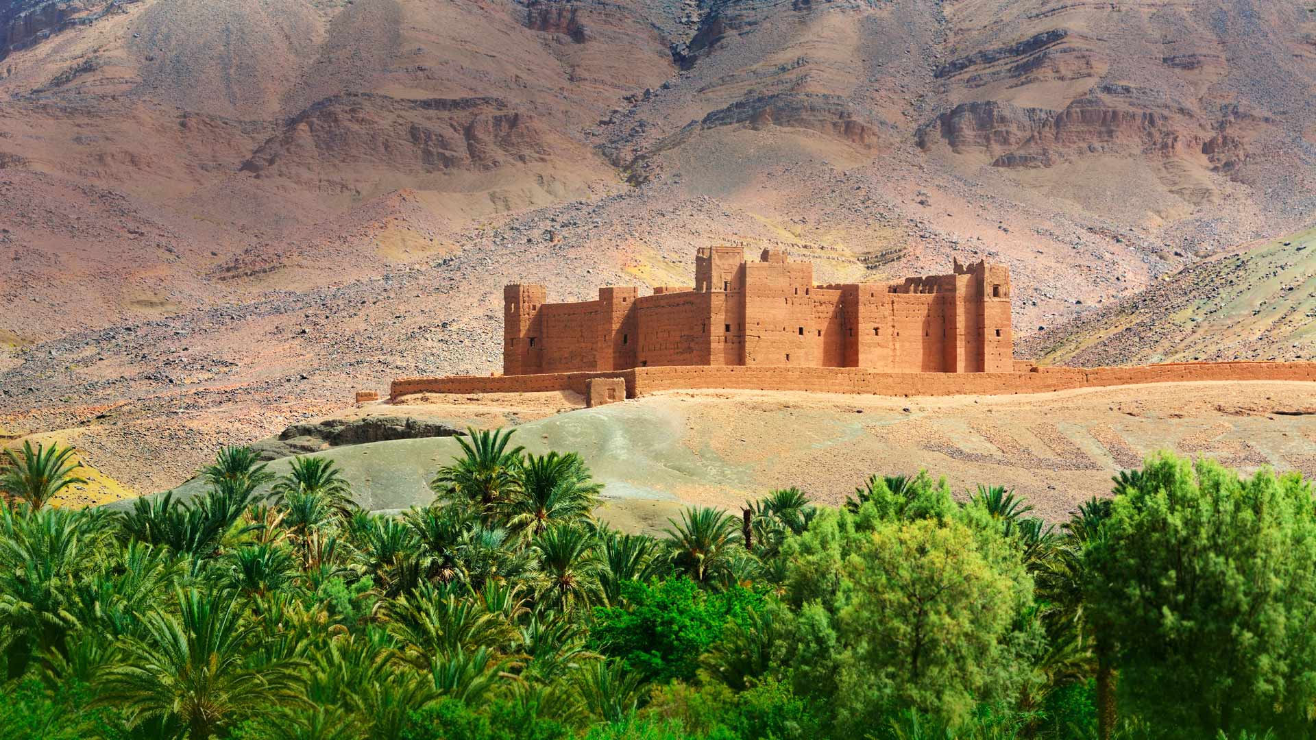 Timiderte Kasbah, Draa Valley, Morocco