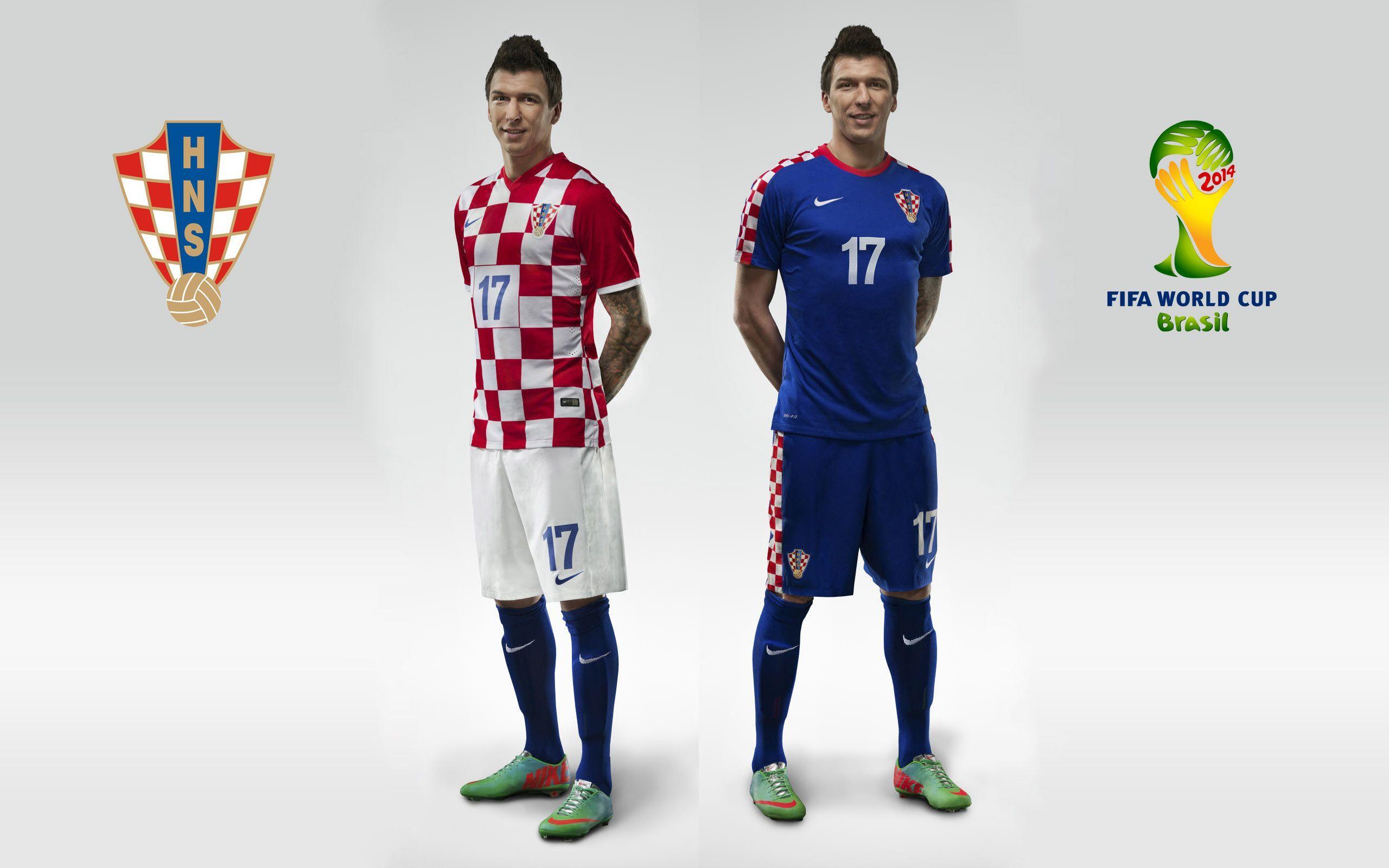 Download Mario Mandzukic Croatia 2014 World Cup Kit