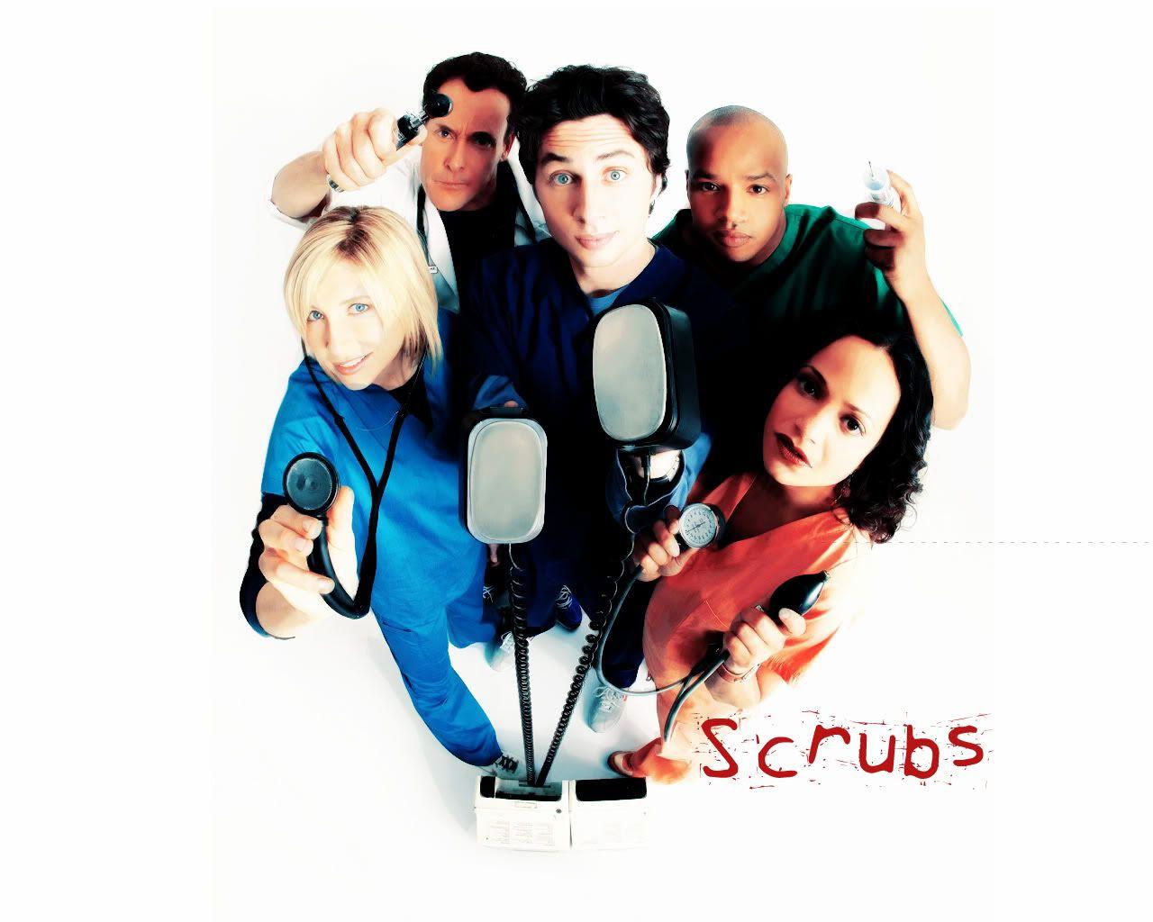 Scrubs Wallpaper, Cast Promo, JD Elliot