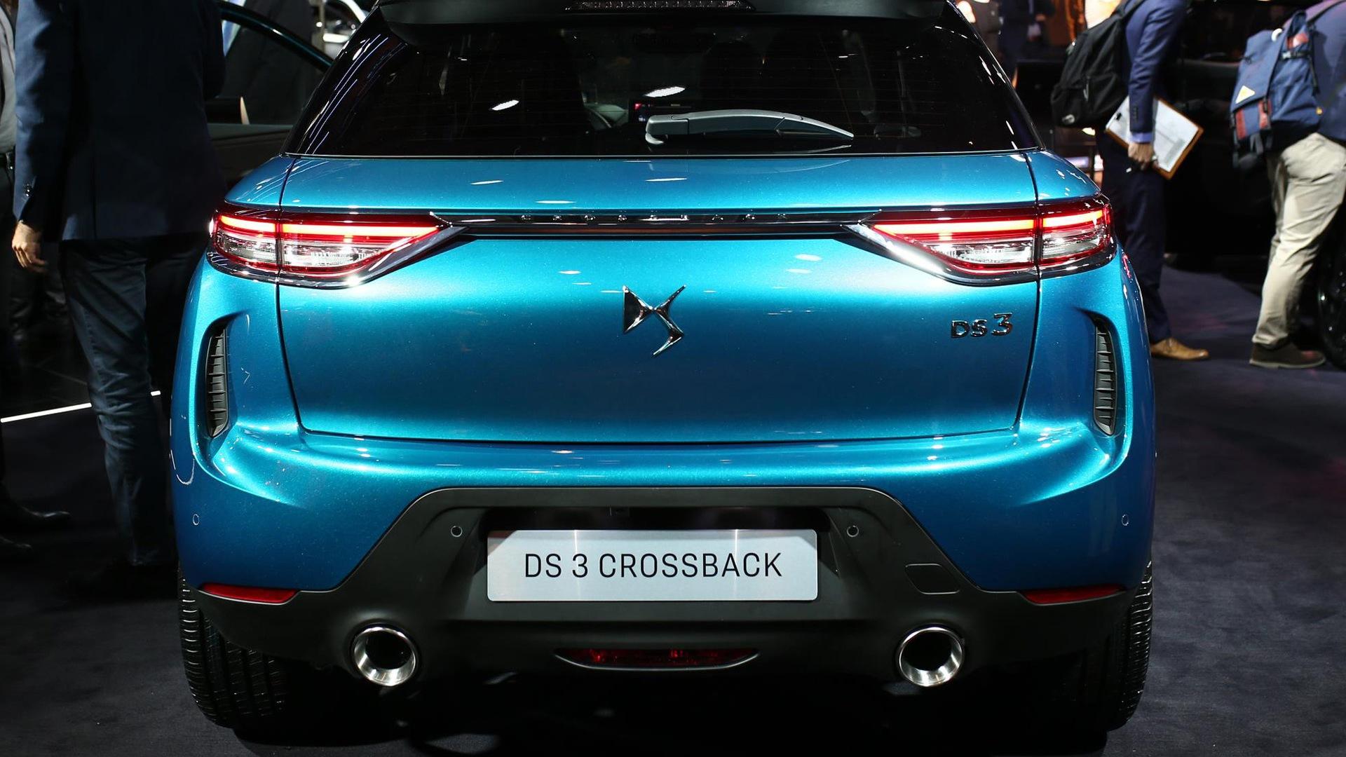 2019 DS 3 Crossback: French luxury crossover debuts with EV option