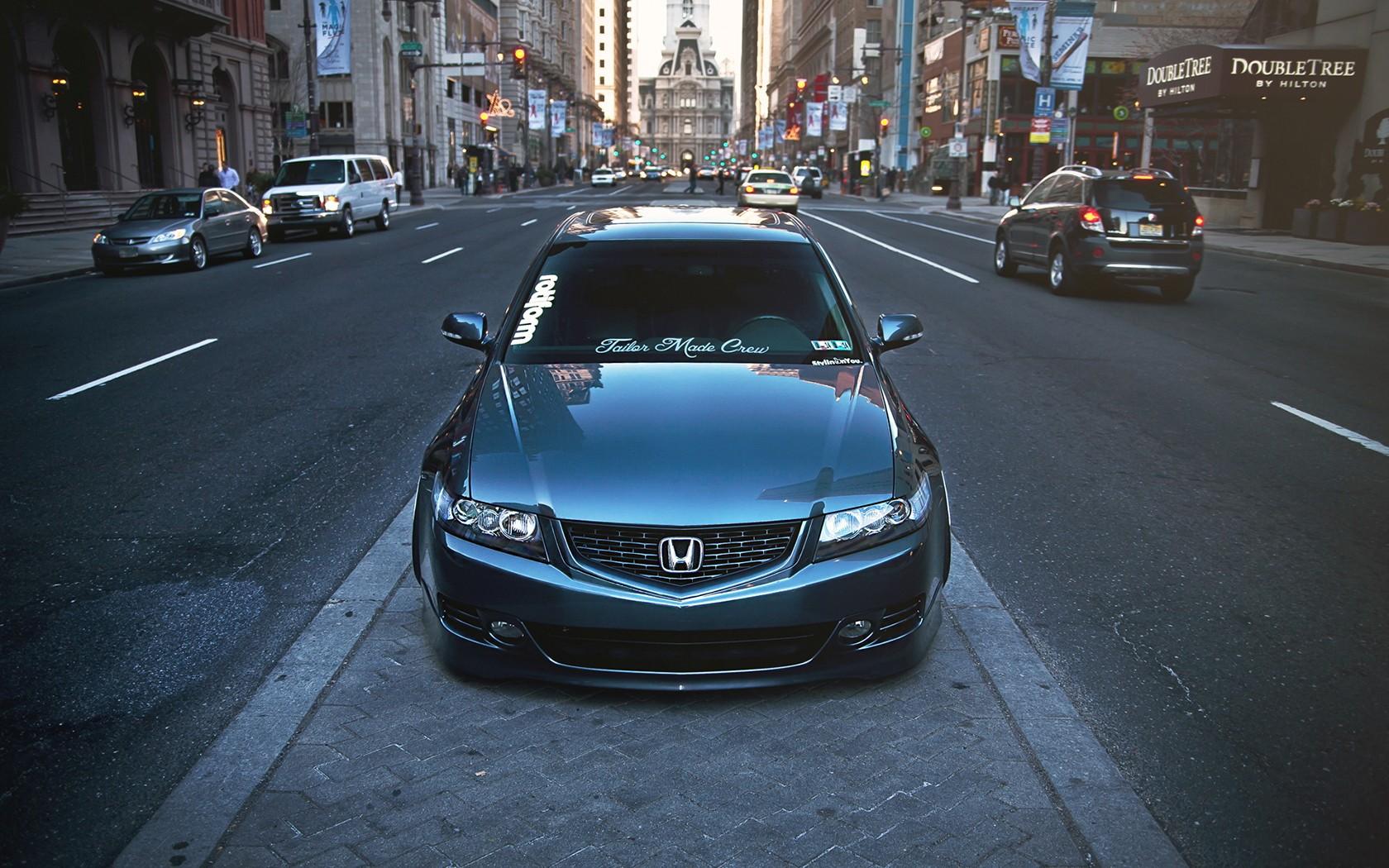 cars, tuning, Honda Accord, stance :: Wallpapers