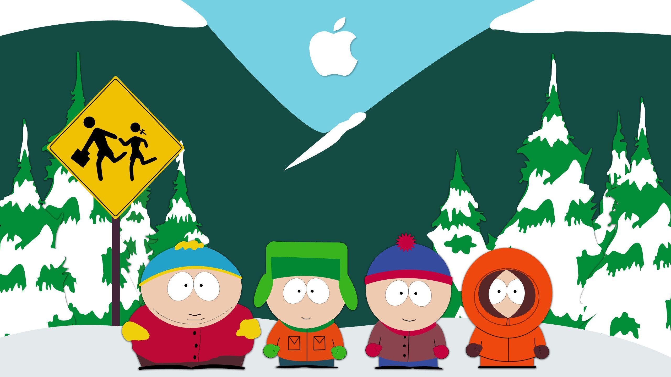 SUPER HD Vector South Park Apple Wallpapers