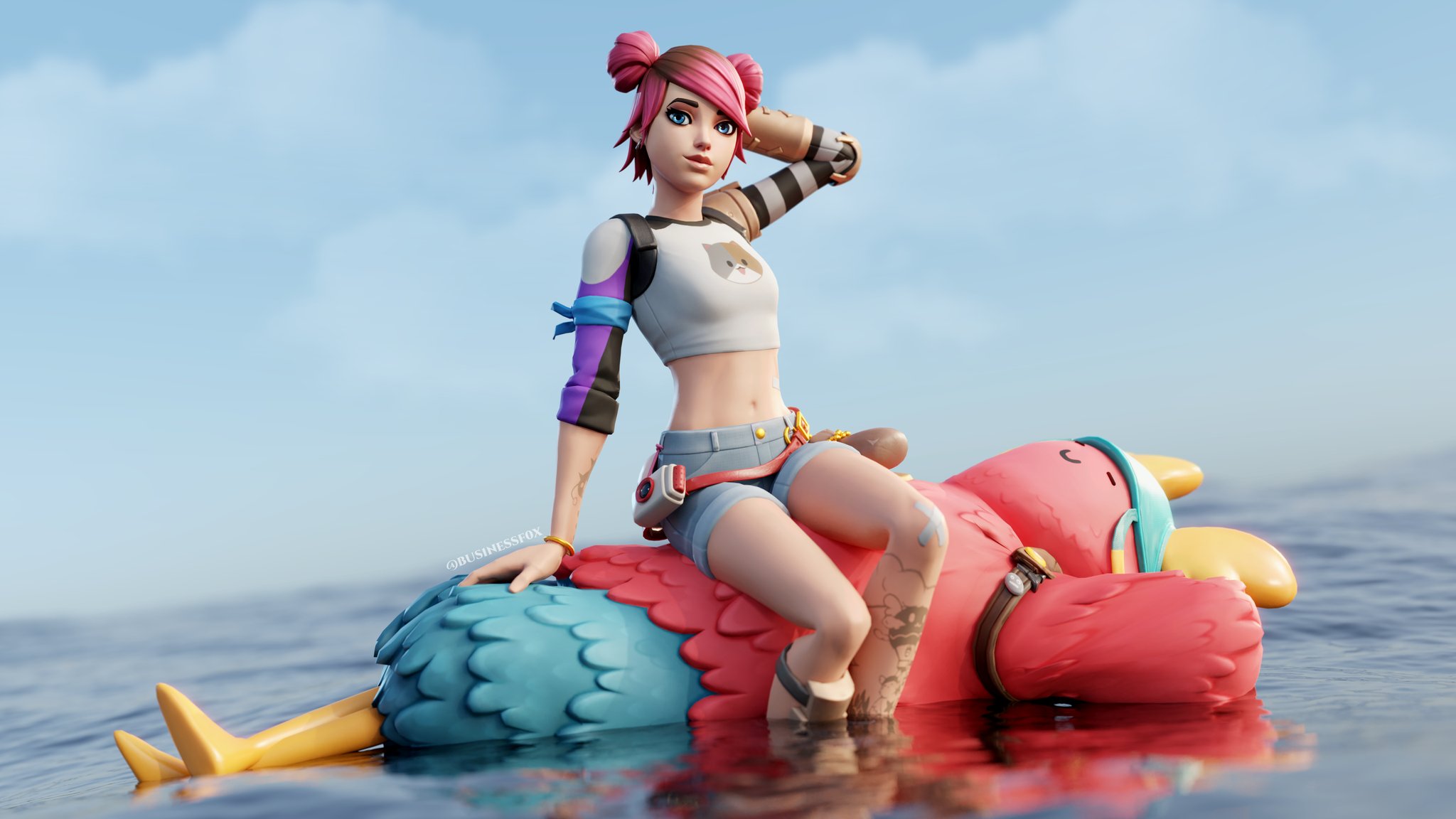 Summer Skye Fortnite wallpapers