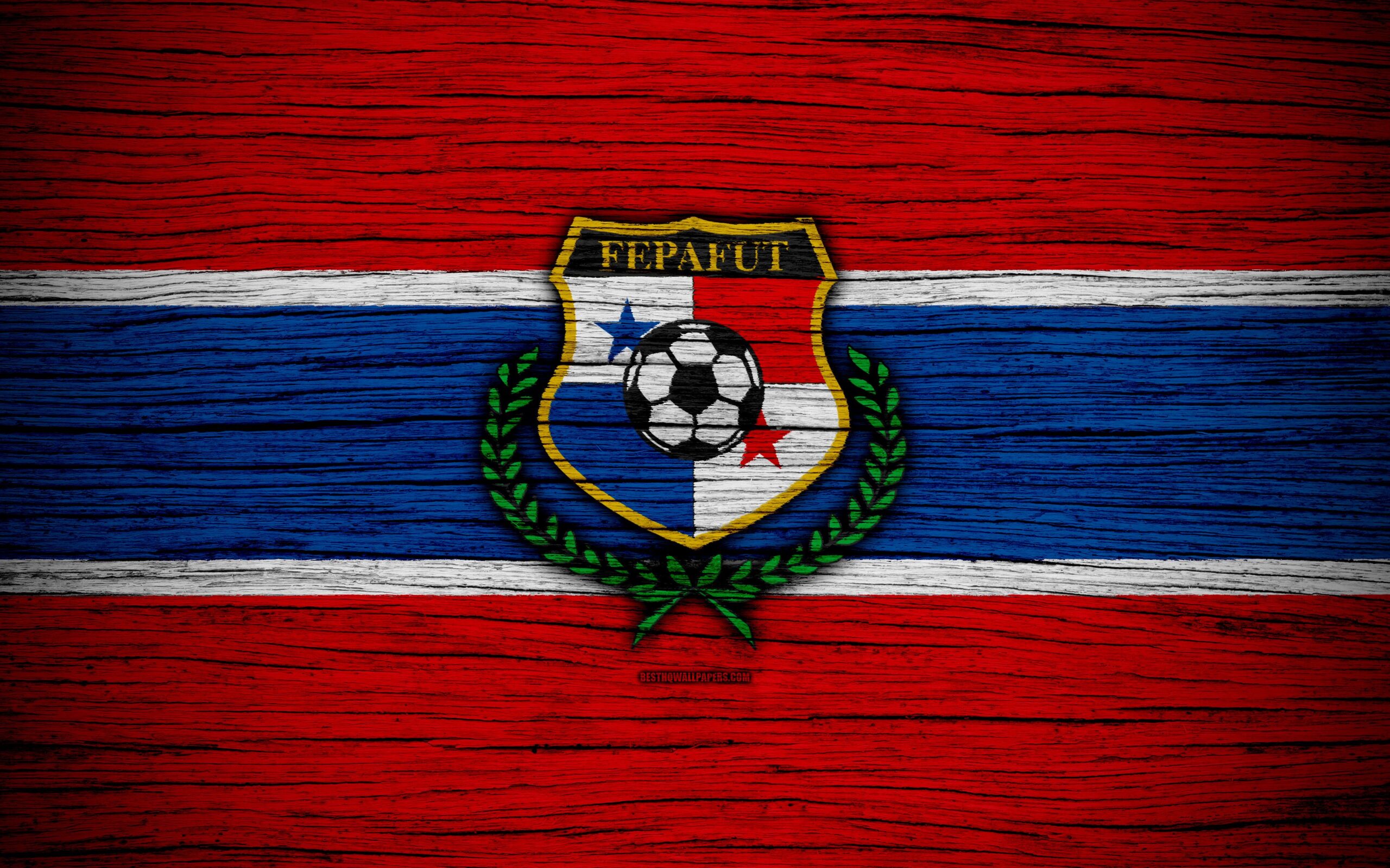 Download wallpapers 4k, Panama national football team, logo, North