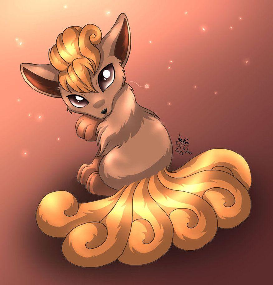 Beautiful Vulpix by Joakaha