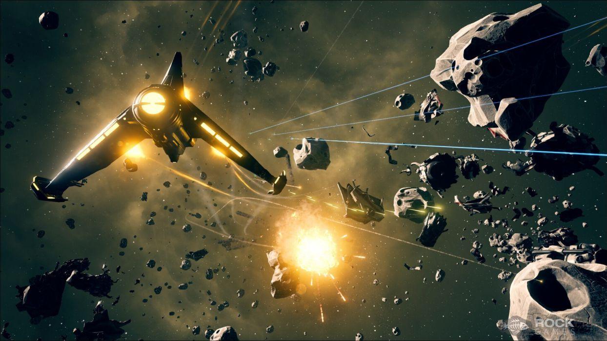 EVERSPACE space shooter futuristic action fighting spaceship 1evers