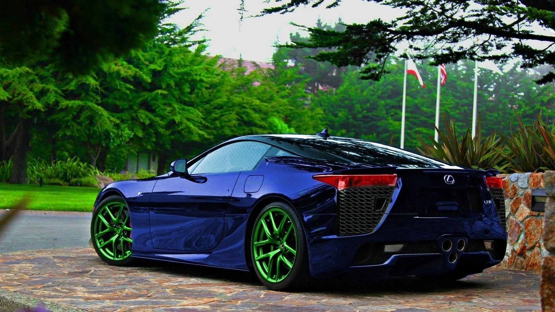 Blue Lexus Lfa HD Wallpapers