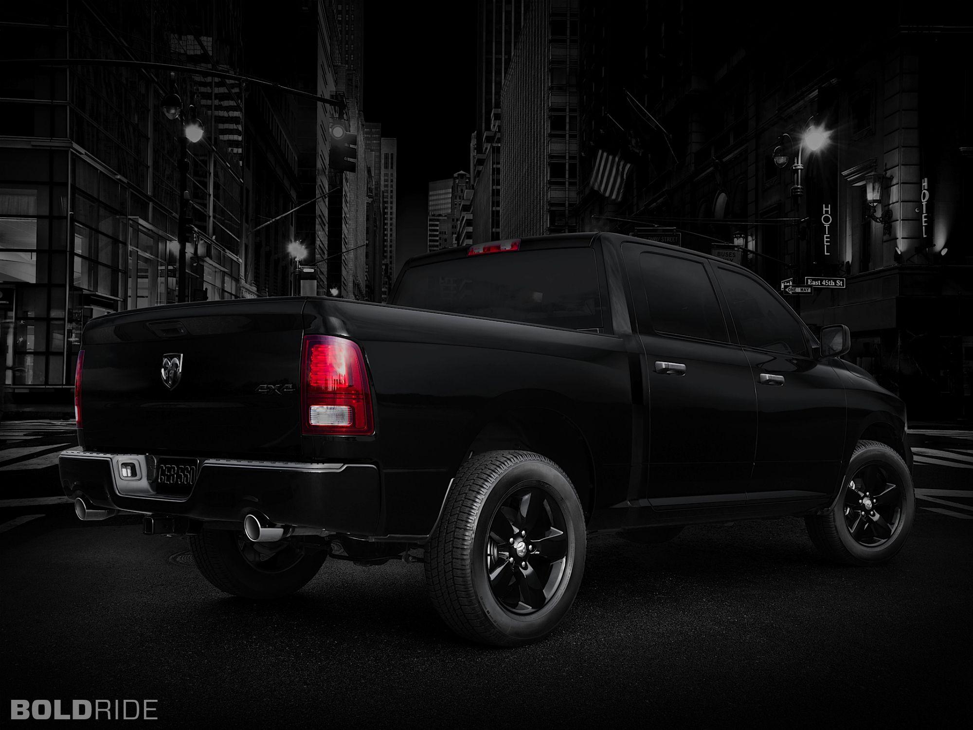 2013 Dodge Ram 1500 Black Express pickup supertruck truck muscle