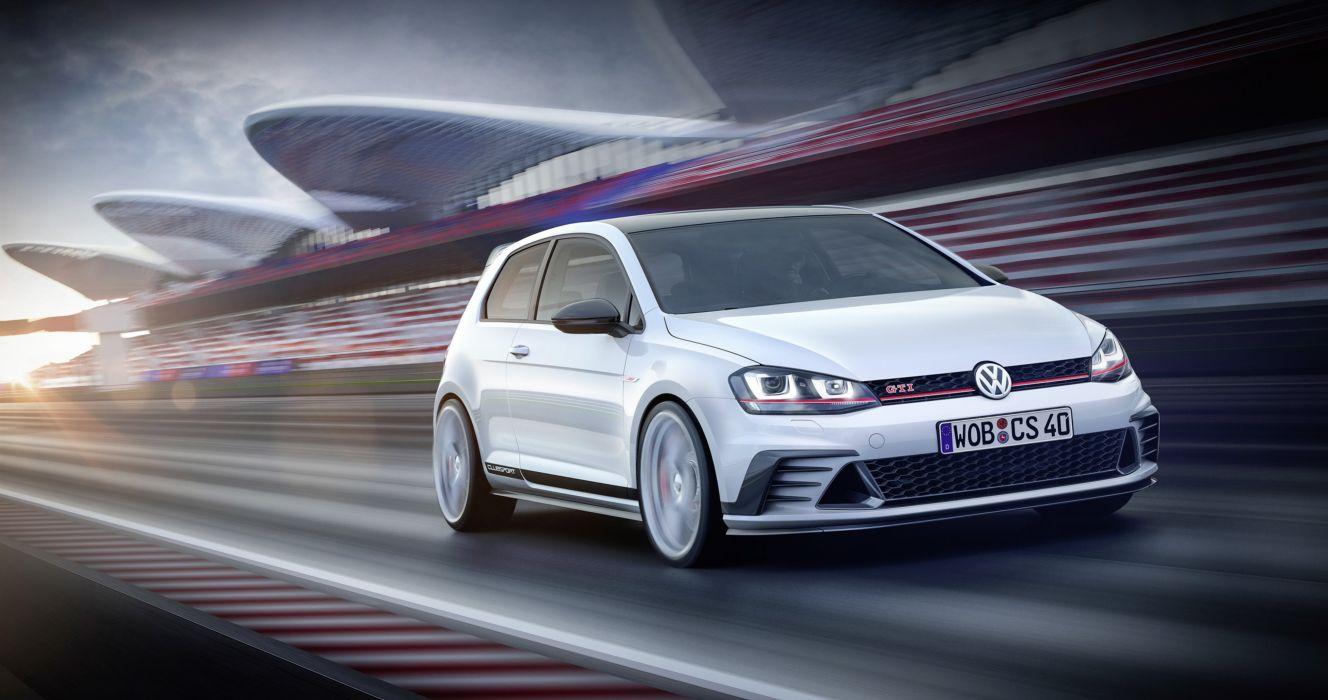 Volkswagen Golf GTI Clubsport Concept cars 2015 wallpapers