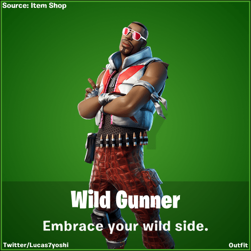 Wild Gunner Fortnite wallpapers