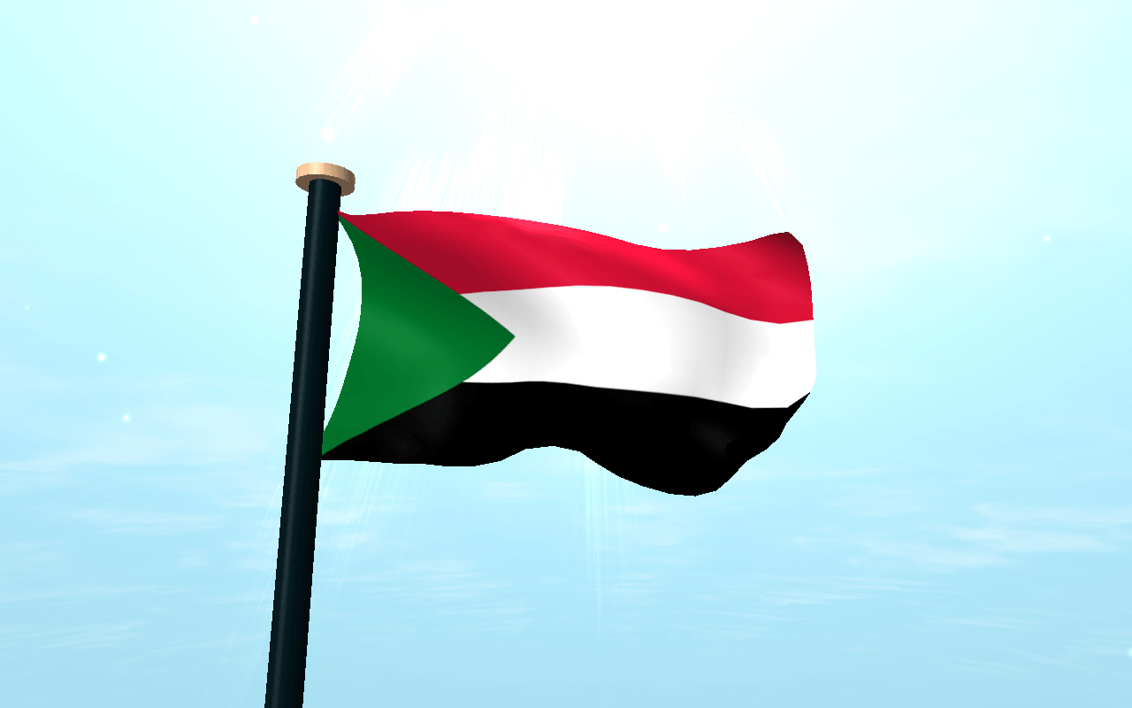 Sudan Flag 3D Free Wallpapers