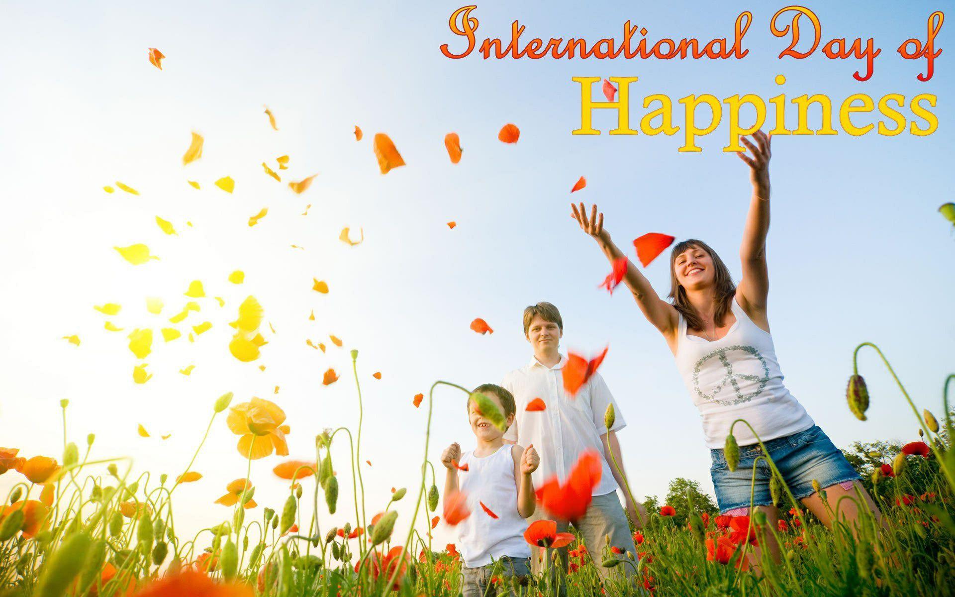 International Day Of Happiness March 20th Hd Wallpapers