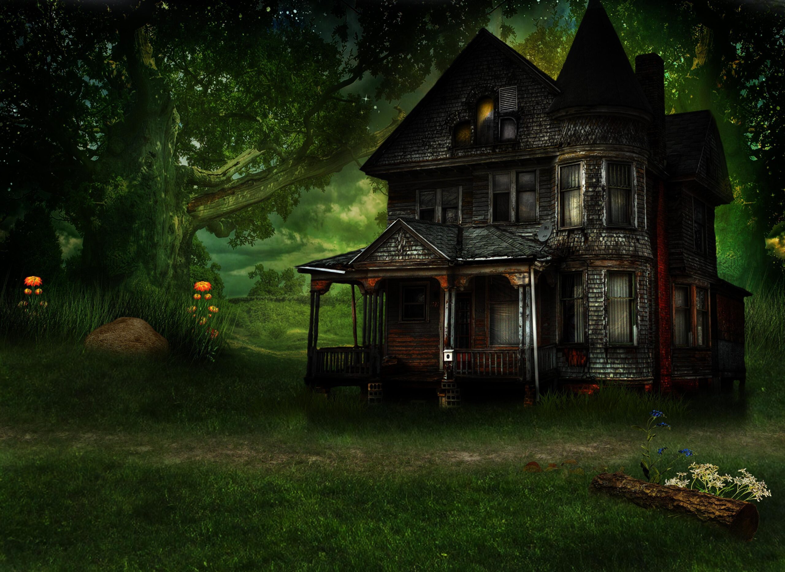 Download HAUNTED HOUSE WALLPAPER 117848 HD Wallpapers