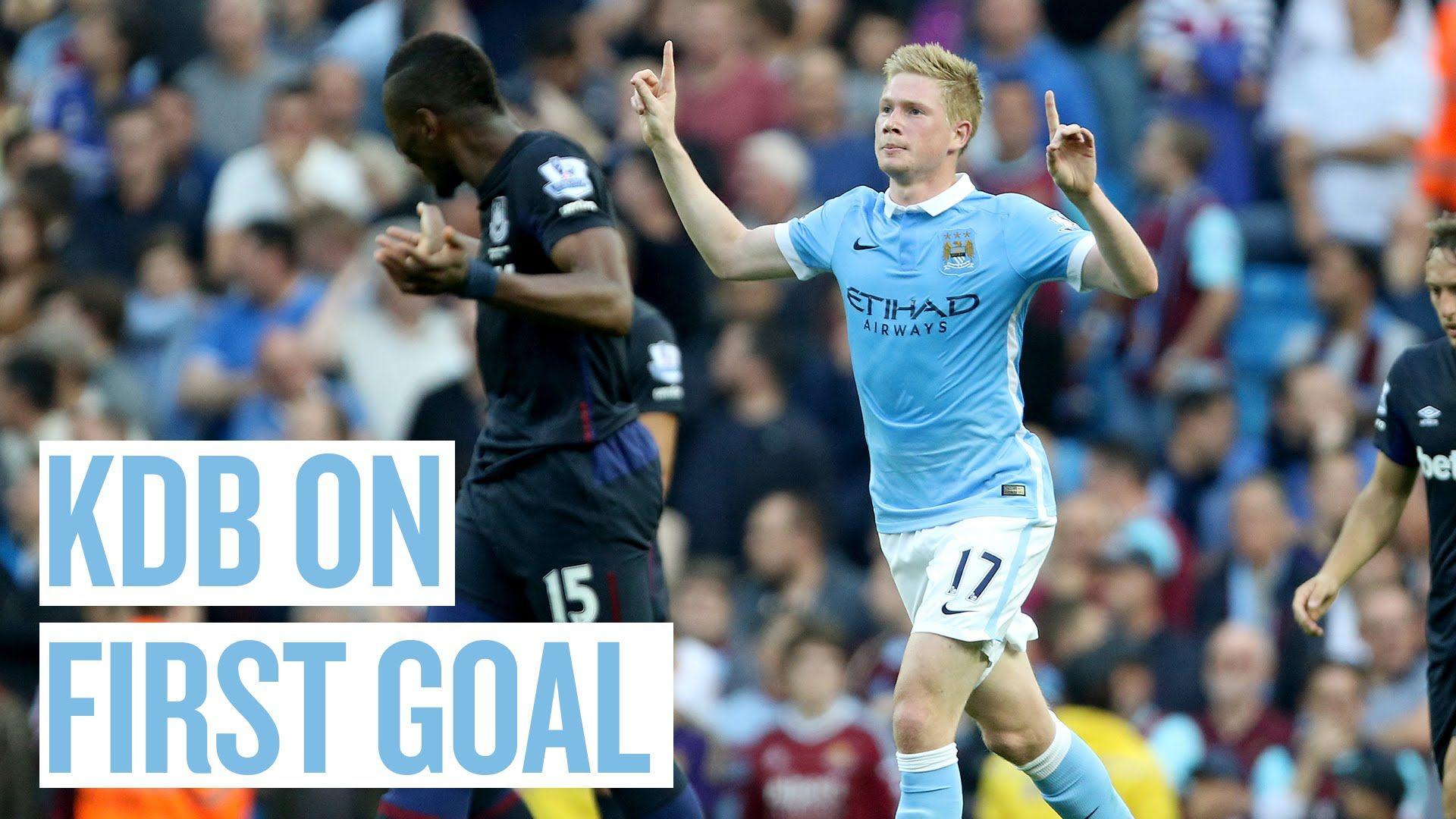 Kevin De Bruyne on scoring his 1st Man City goal v West Ham