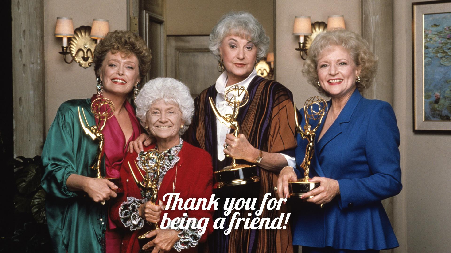 The Golden Girls Cast with Awards HD Wallpapers » FullHDWpp