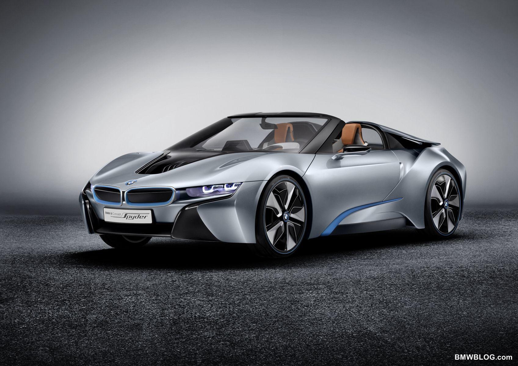 A closer look at the upcoming BMW i8 Roadster