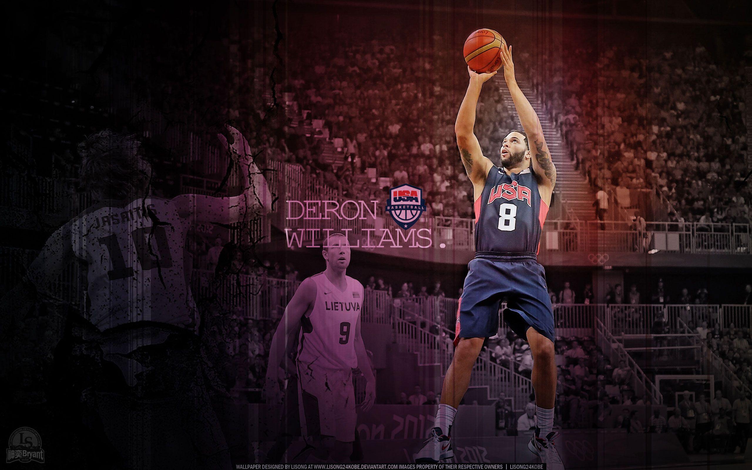 Deron Williams Olympics 2012 vs Lithuania 2560×1600 Wallpapers