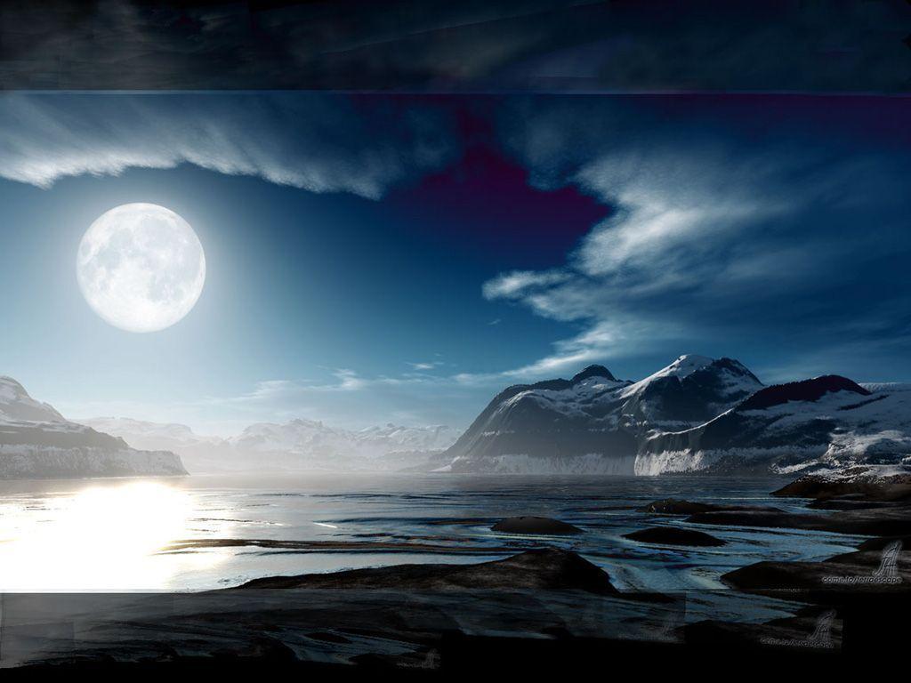 Wallpapers For > Full Moon Wallpapers Desktop