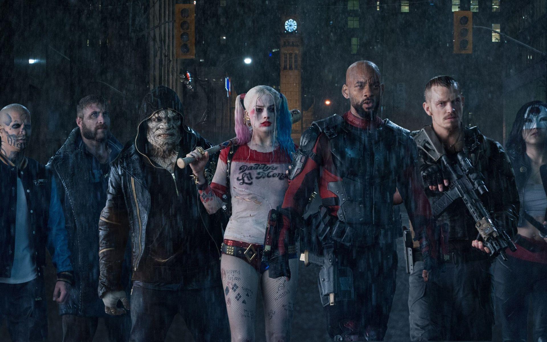 Suicide Squad – Harley Quinn, Killer Croc, Captain Boomerang, Rick