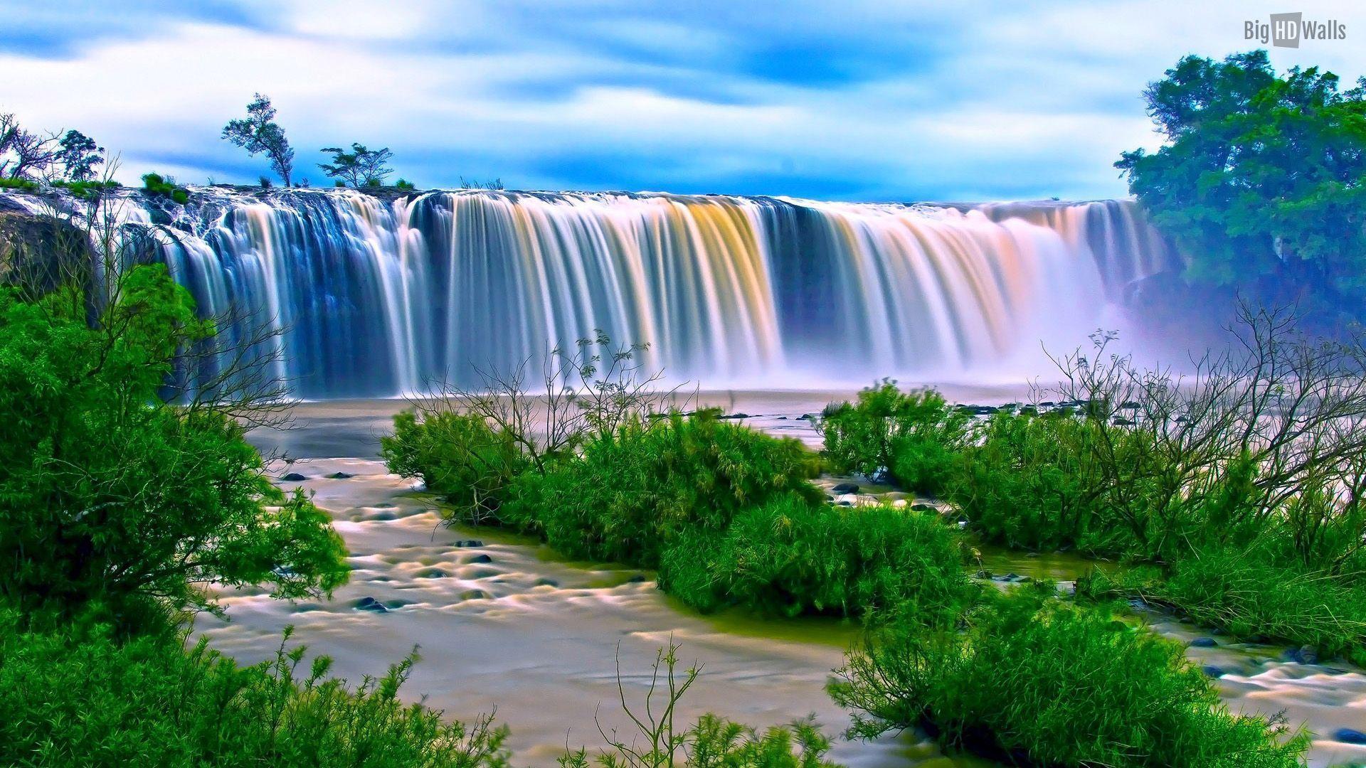 Dray Nur Waterfall in Vietnam HD Wallpapers