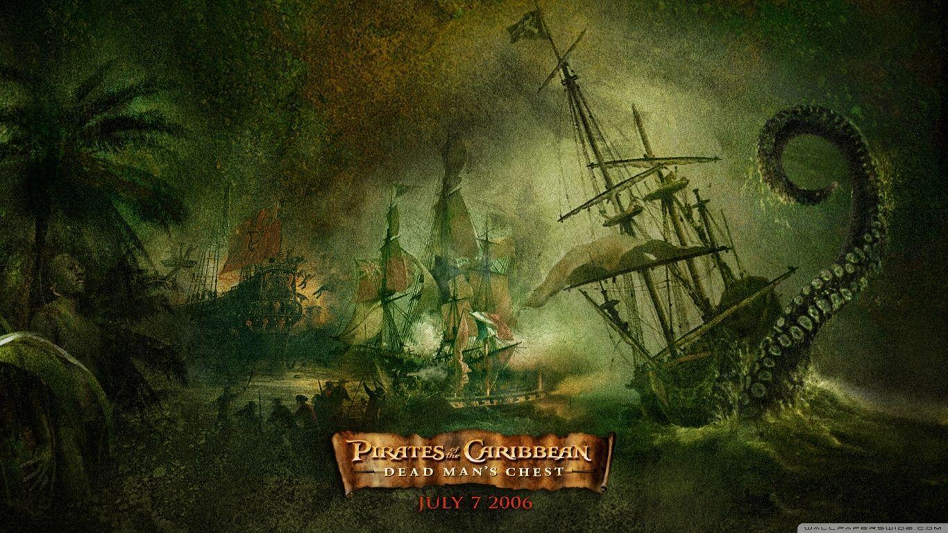 Dead Man&Chest Pirates Of The Caribbean HD desktop wallpapers