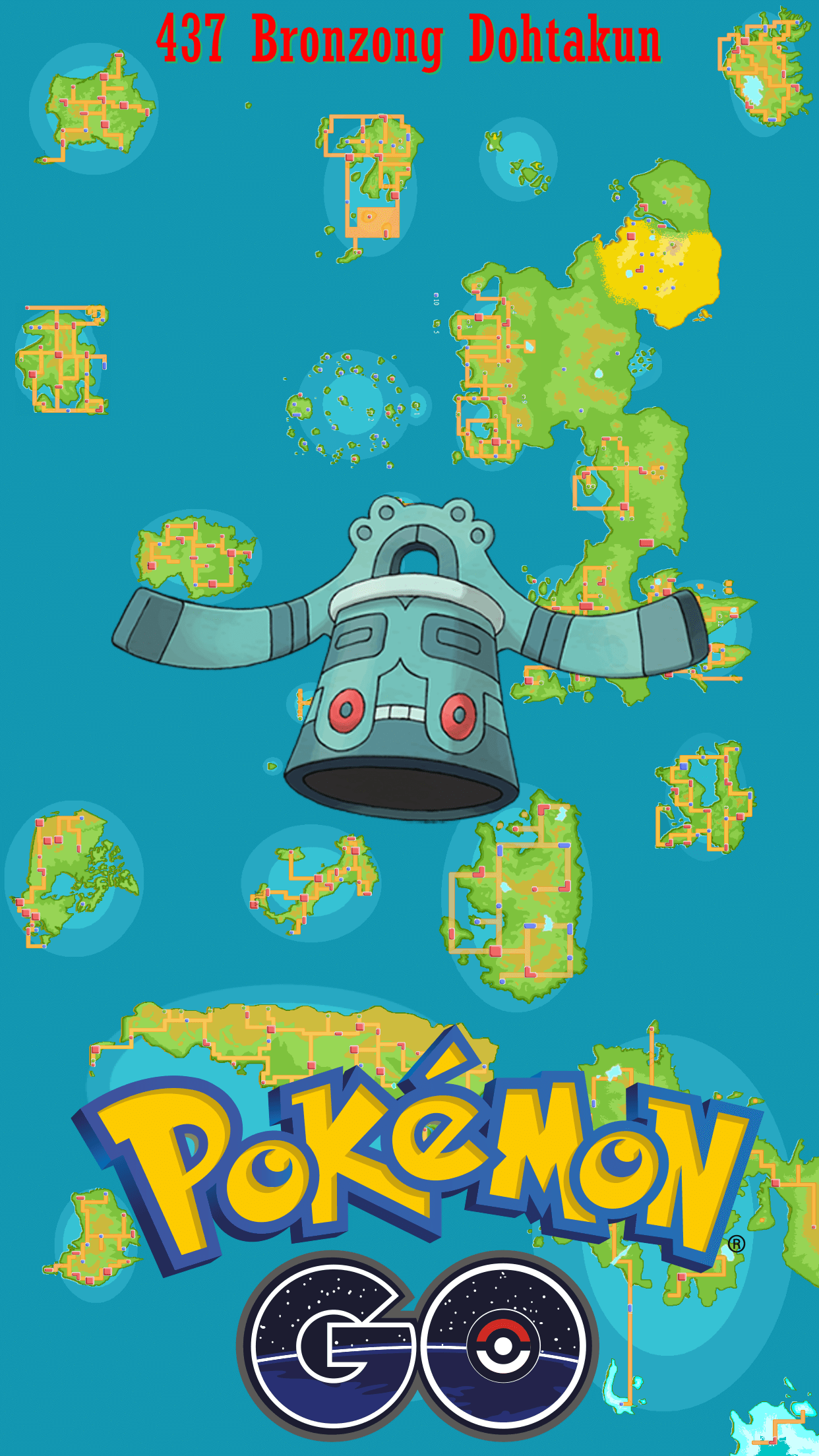 437 Street Map Bronzong Dohtakun