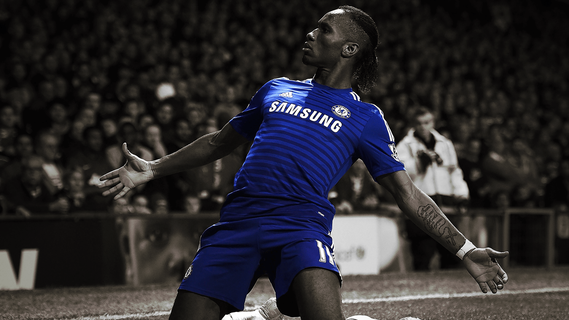 Didier Drogba: King of the Bridge wallpapers