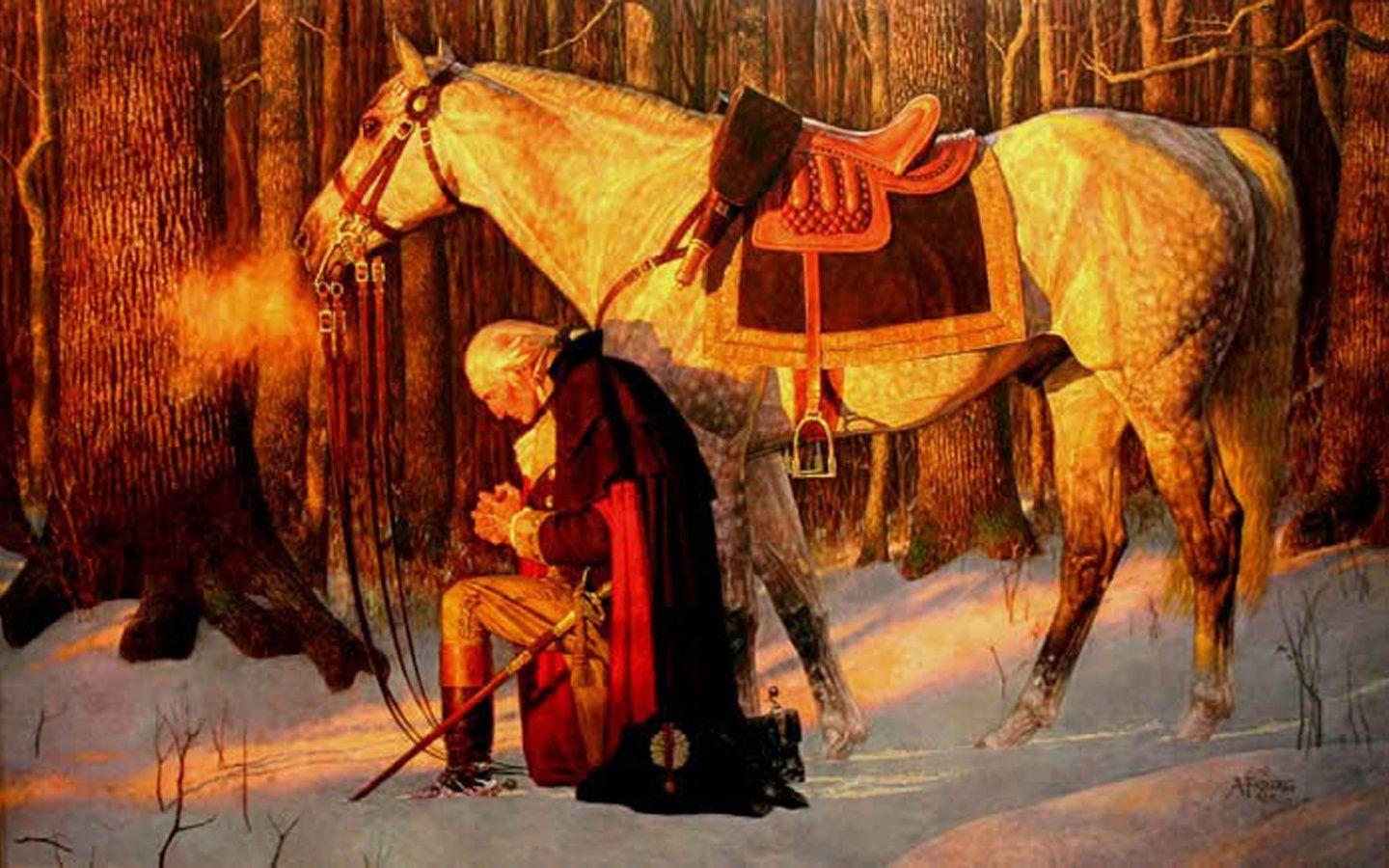 George Washington, George Washington Praying, President