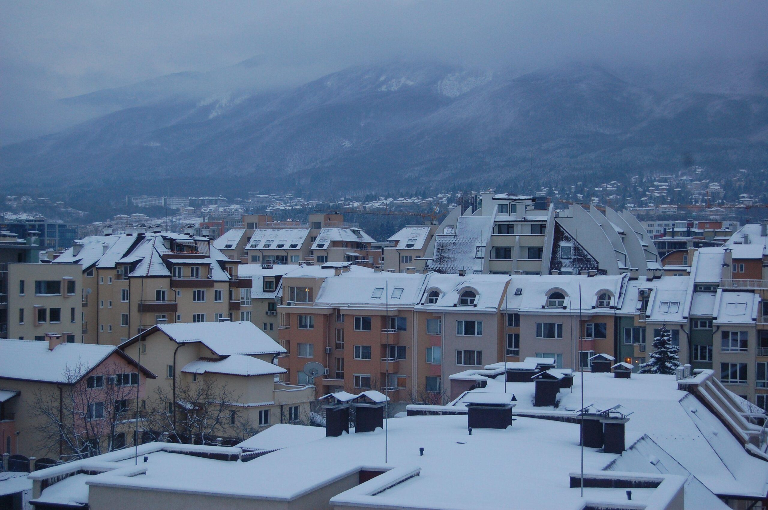 Sofia Bulgaria winter snow wallpapers